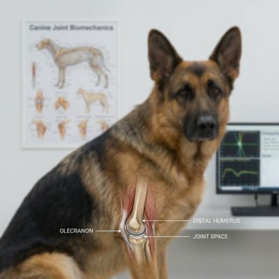 Veterinar ortoped Novi Sad vrši pregled i dijagnostiku zgloba kod nemačkog ovčara